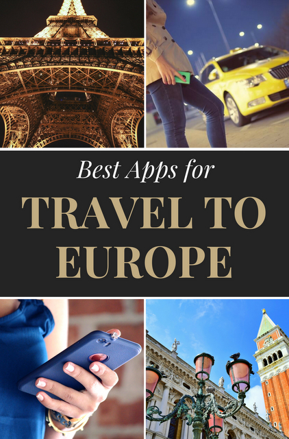travel apps in europe
