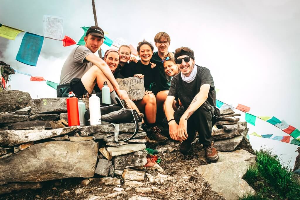 Backpacking in nepal trek RF