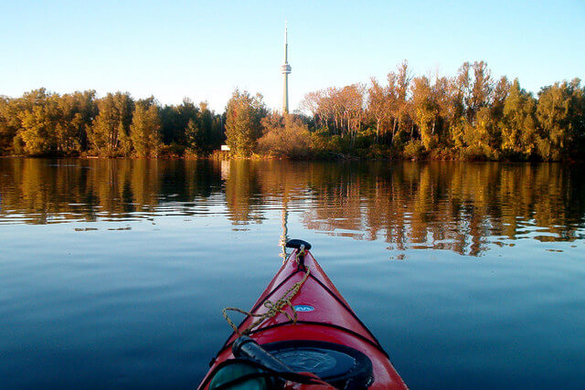 Toronto Islands Canoe